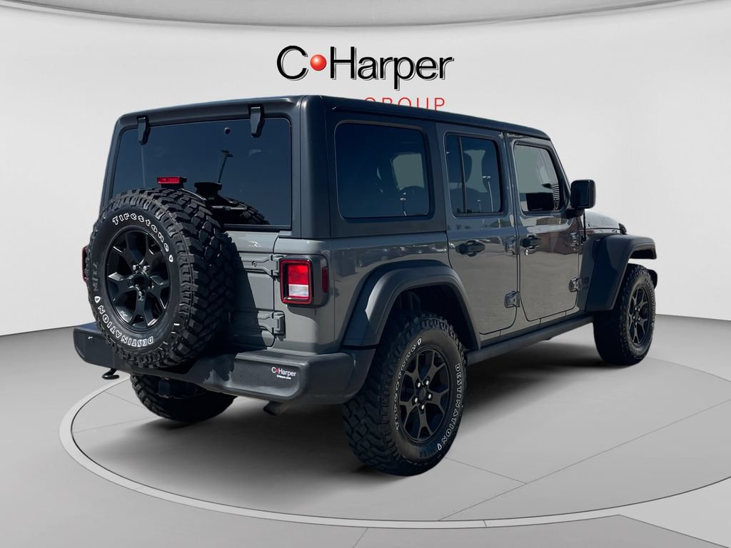 Used 2021 Jeep Wrangler Unlimited Sport AWD/4WD image 3
