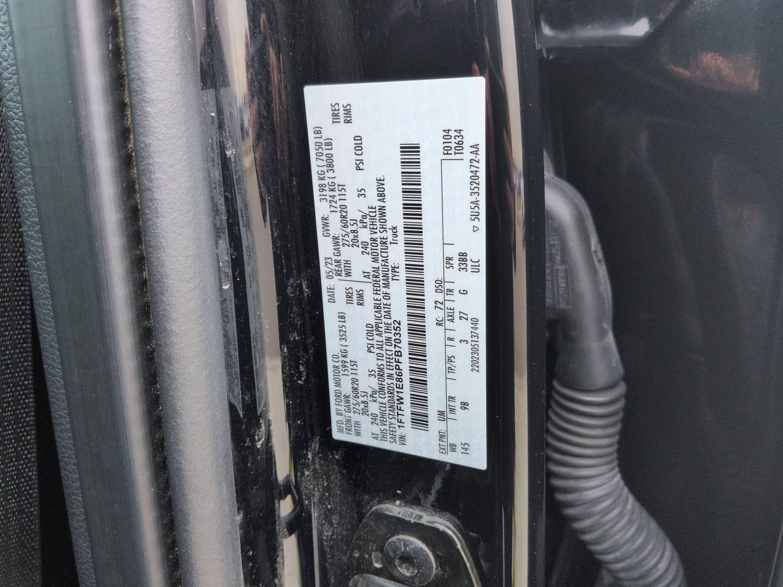 Certified 2023 Ford F150 Platinum AWD/4WD image 38
