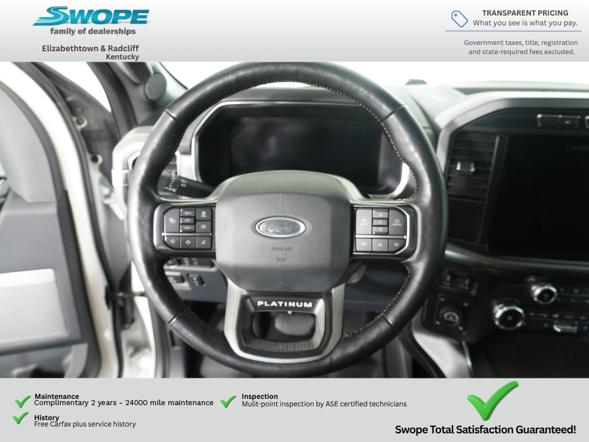 Certified 2022 Ford F150 Platinum w/ Bed Utility Package AWD/4WD image 16