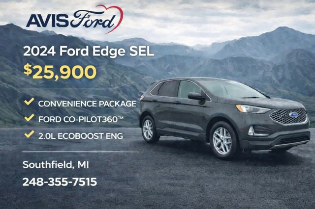 Certified 2024 Ford Edge SEL w/ Convenience Package image 4