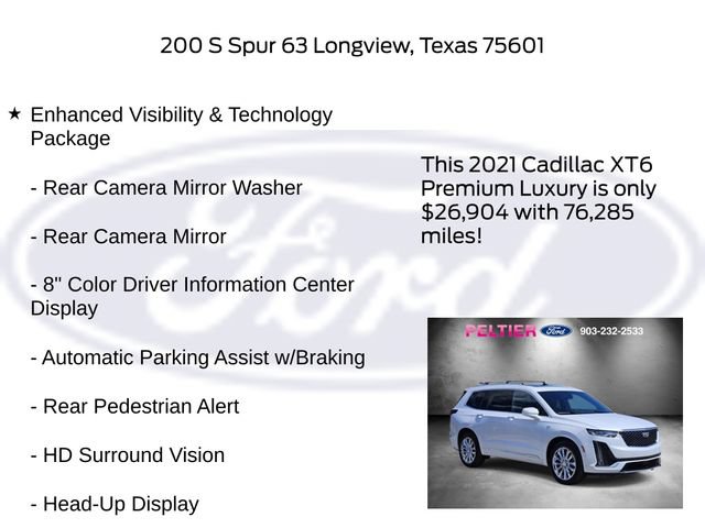 Used 2021 Cadillac XT6 Premium Luxury AWD/4WD image 17