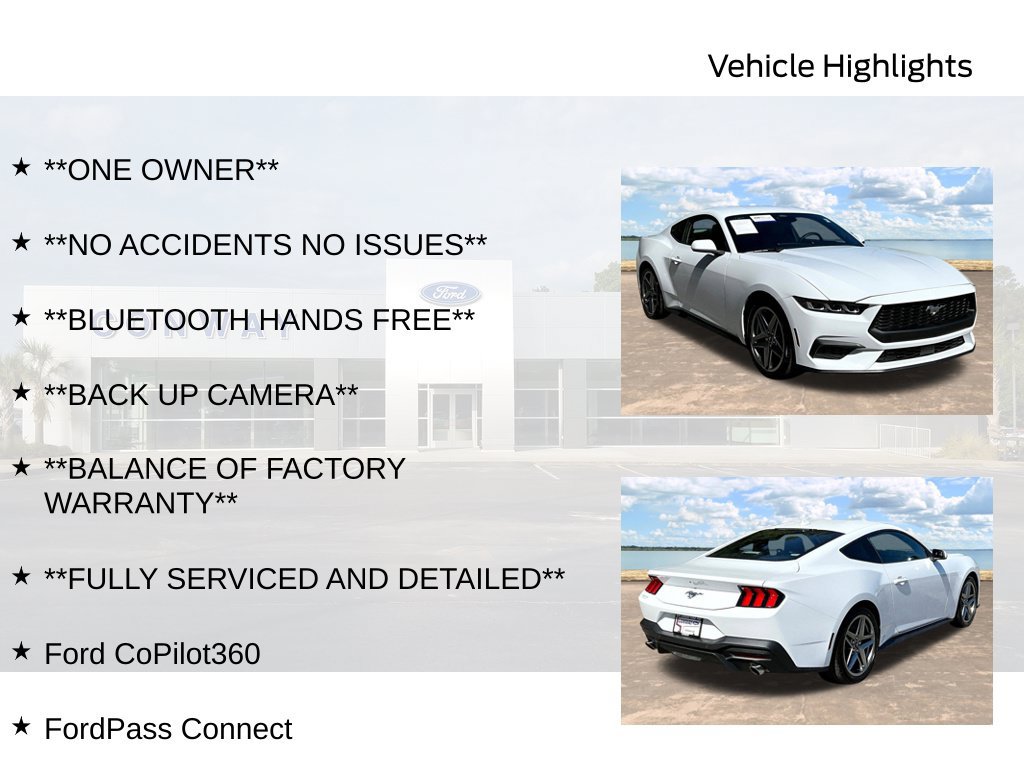 Certified 2024 Ford Mustang Coupe RWD image 6