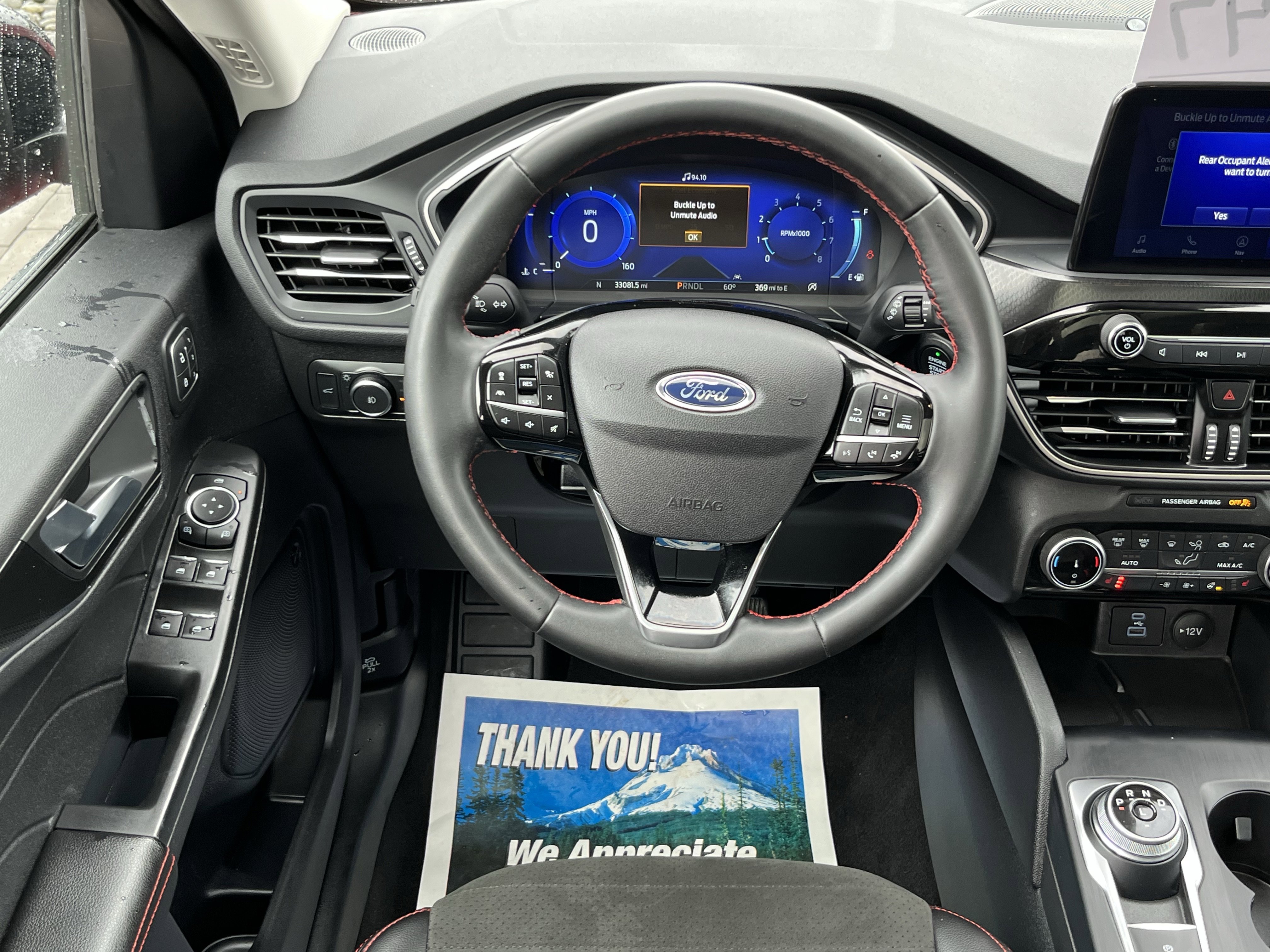 Certified 2022 Ford Escape SEL w/ SEL Stealth AWD Package image 9
