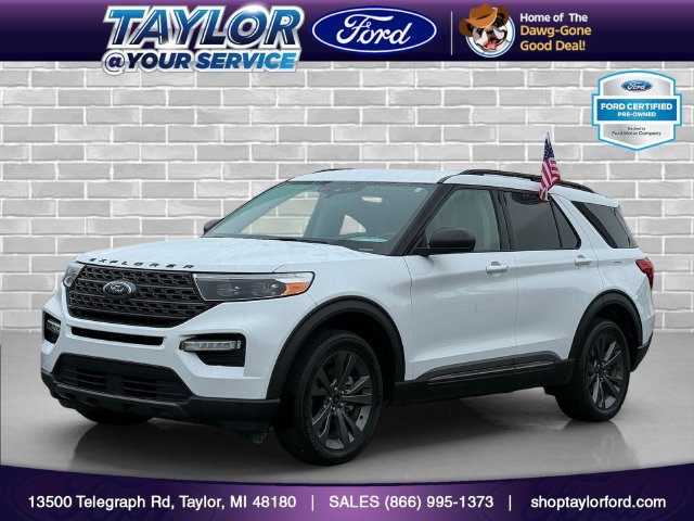 Certified 2021 Ford Explorer XLT w/ Equipment Group 202A AWD/4WD image 1