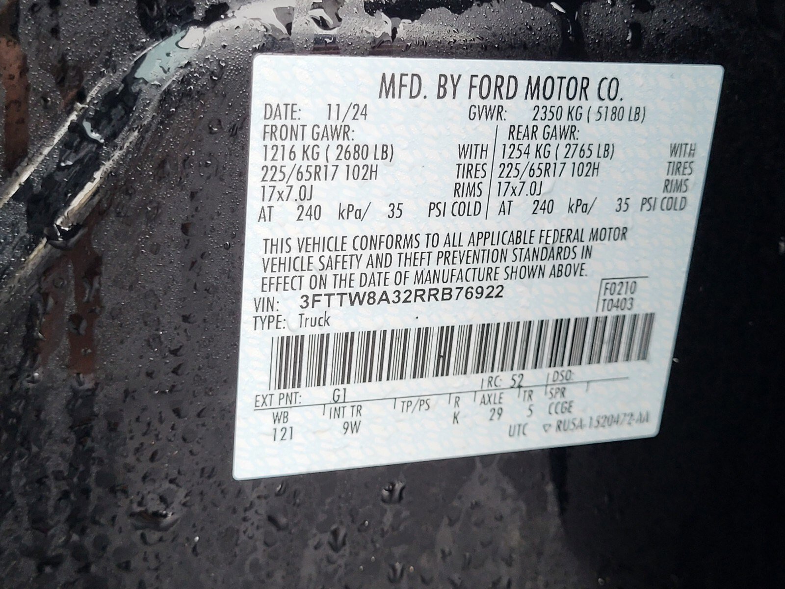 Certified 2024 Ford Maverick XL image 33