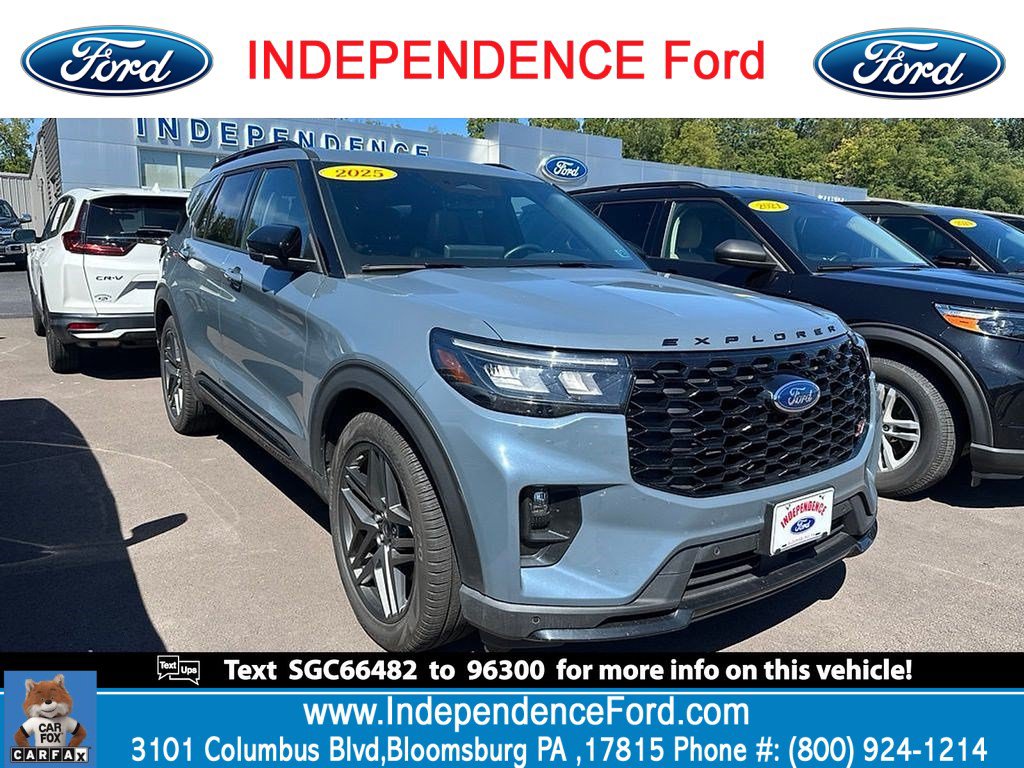Certified 2025 Ford Explorer ST w/ Sun And Sound Package