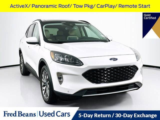 Certified 2022 Ford Escape Titanium w/ Class II Trailer Tow Package AWD/4WD image 1