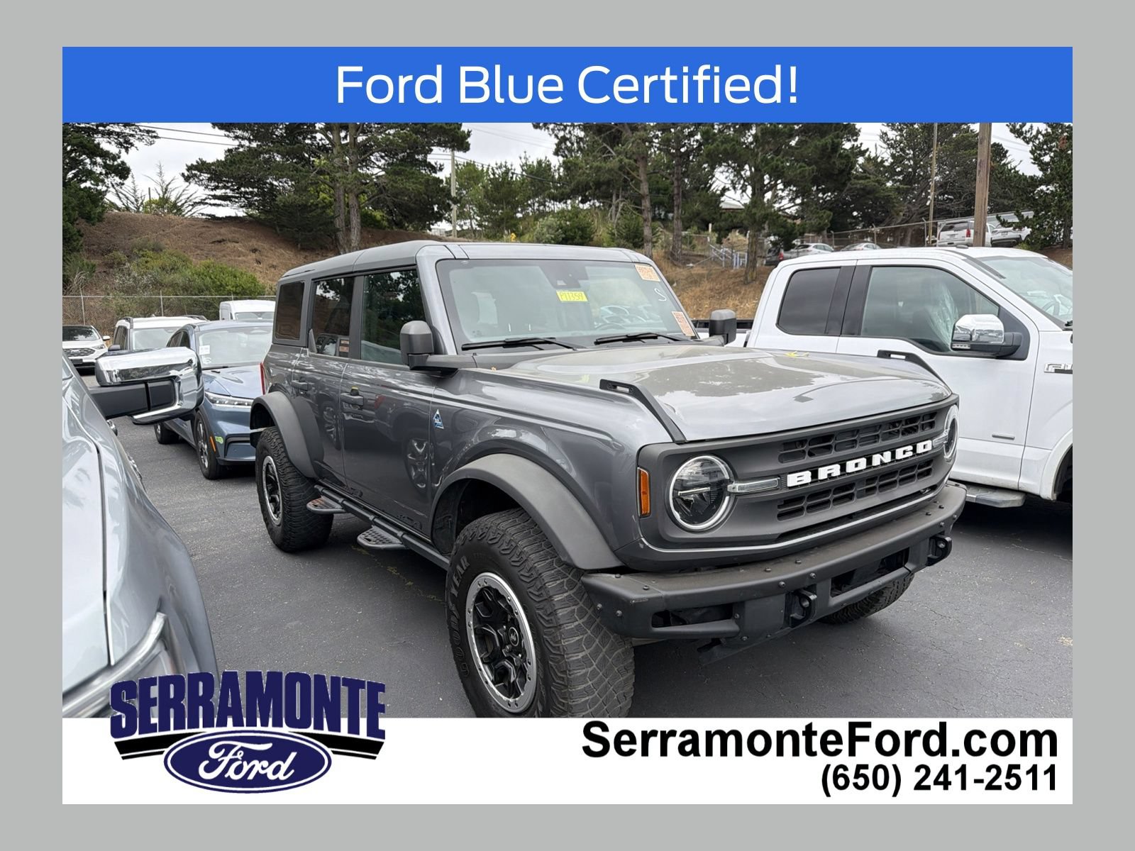 Certified 2023 Ford Bronco Black Diamond w/ Sasquatch Package AWD/4WD image 1