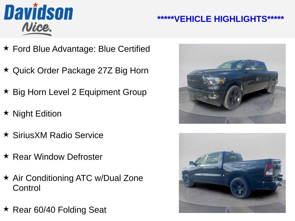 Used 2021 RAM 1500 Big Horn AWD/4WD image 4
