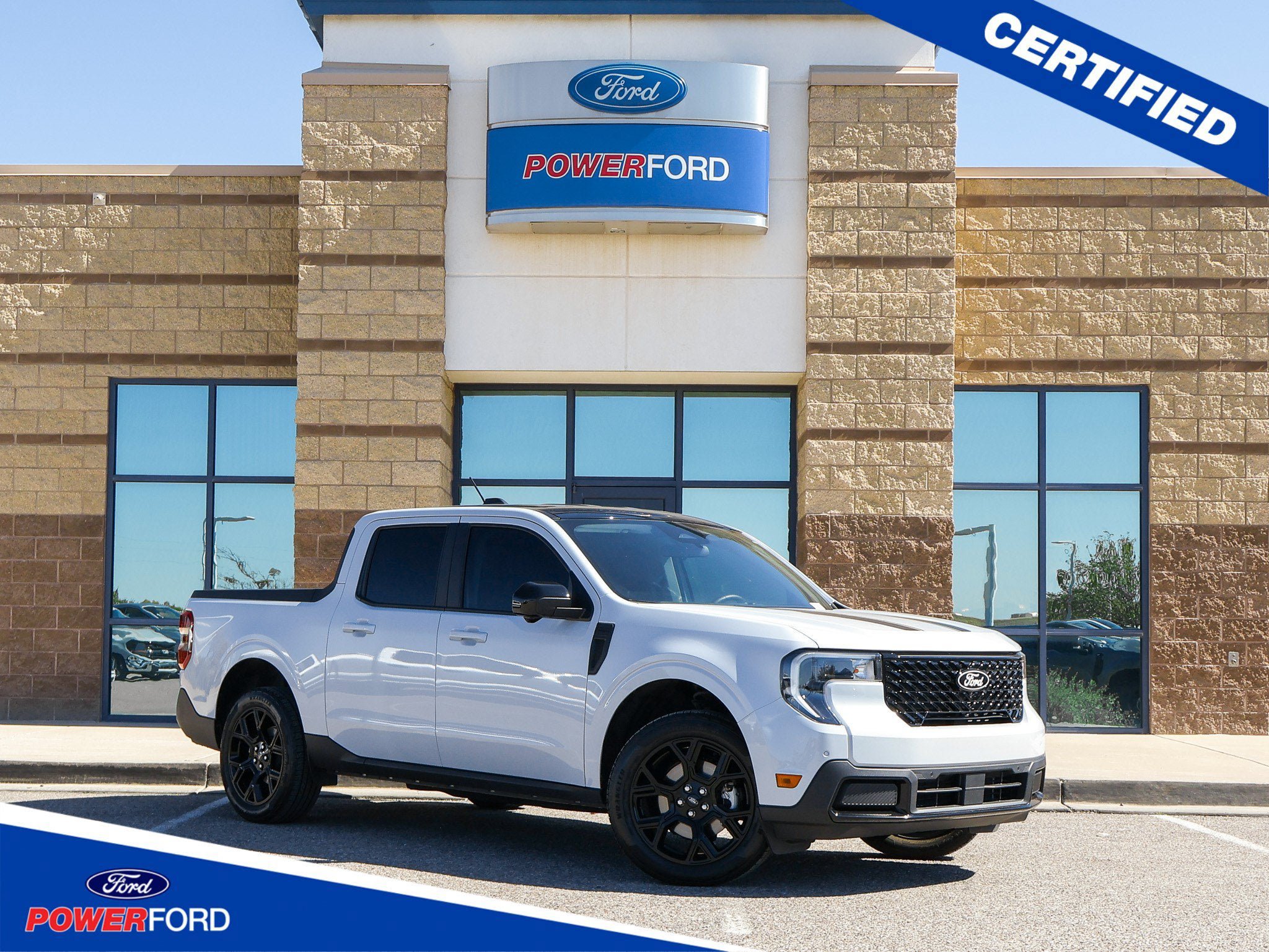 Certified 2025 Ford Maverick Lariat w/ Black Appearance Package AWD/4WD image 1