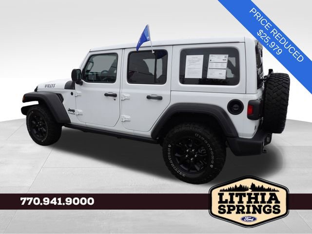 Used 2022 Jeep Wrangler Unlimited Sport image 4