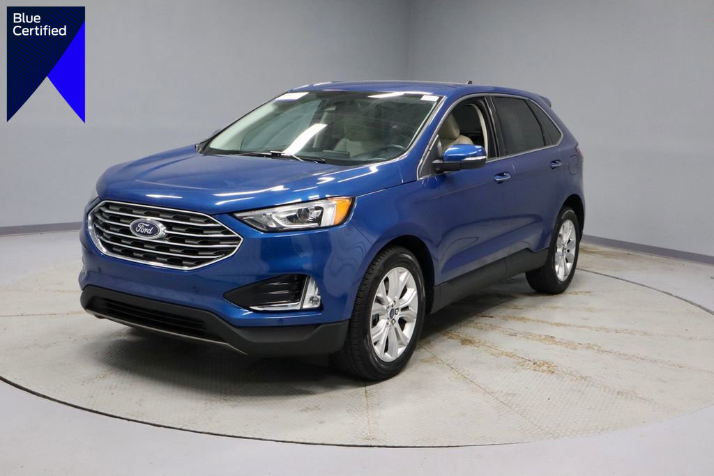 Certified 2021 Ford Edge Titanium w/ Cargo Accessory Package FWD image 1