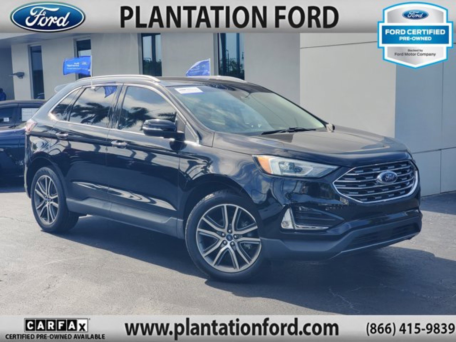 Certified 2019 Ford Edge Titanium