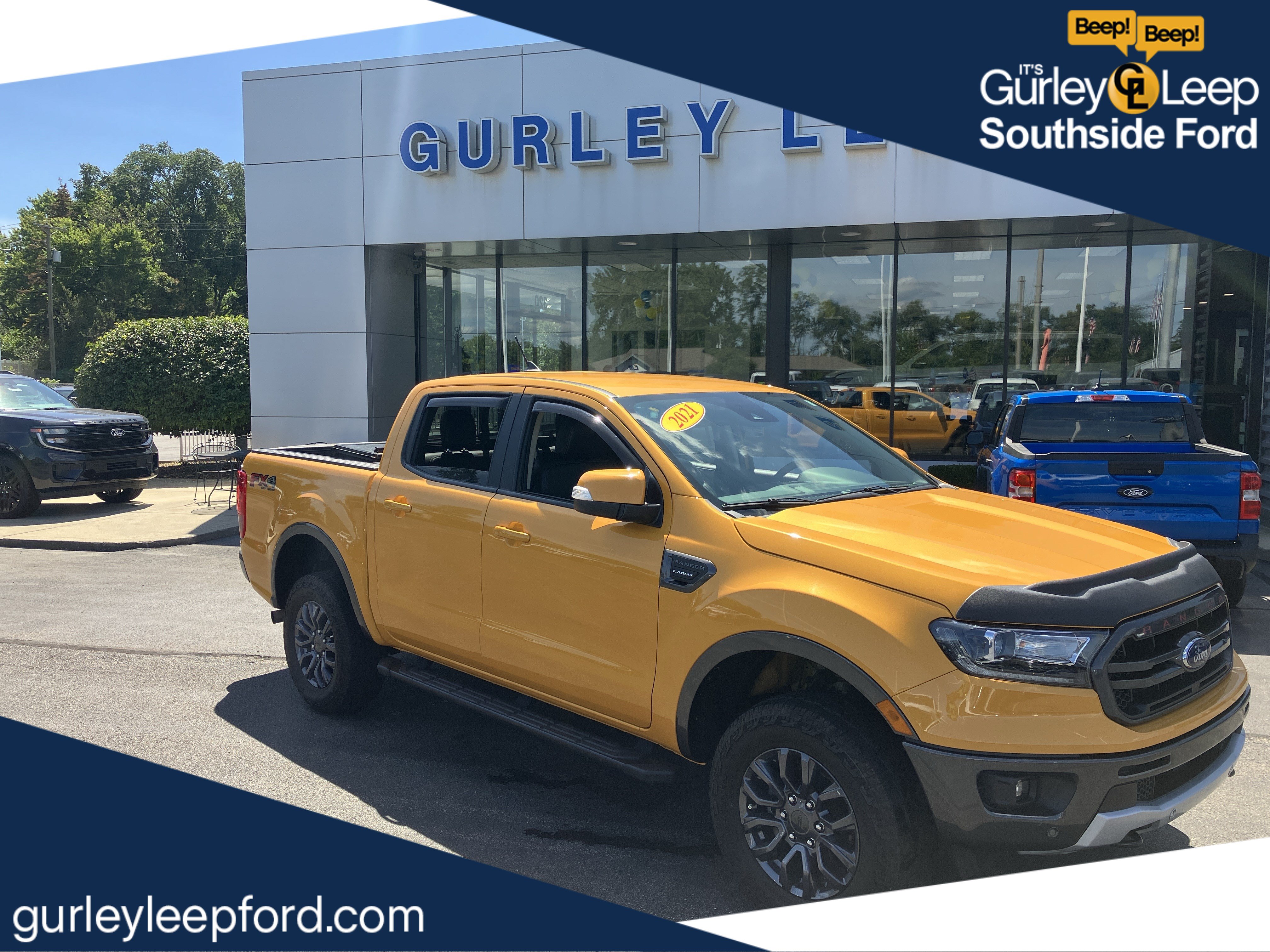 Certified 2021 Ford Ranger Lariat w/ Equipment Group 501A High AWD/4WD image 1