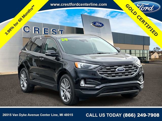 Certified 2024 Ford Edge Titanium AWD/4WD image 1