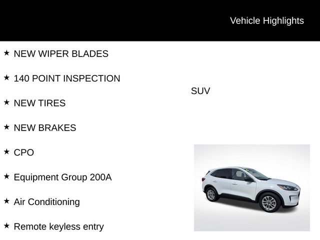 Certified 2022 Ford Escape SE FWD image 6