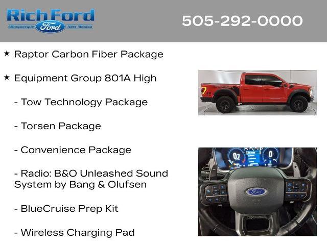 Certified 2021 Ford F150 Raptor w/ Equipment Group 801A High image 28