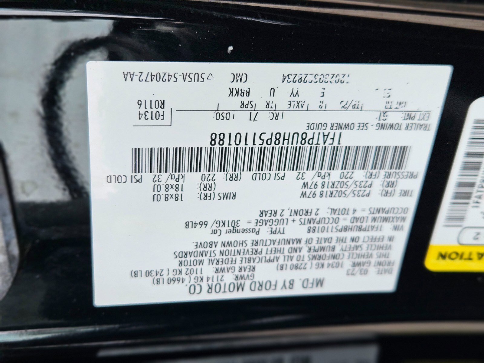 Certified 2023 Ford Mustang Premium image 29