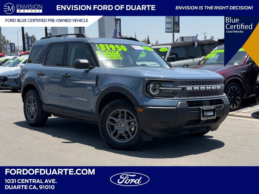 Certified 2025 Ford Bronco Sport Big Bend
