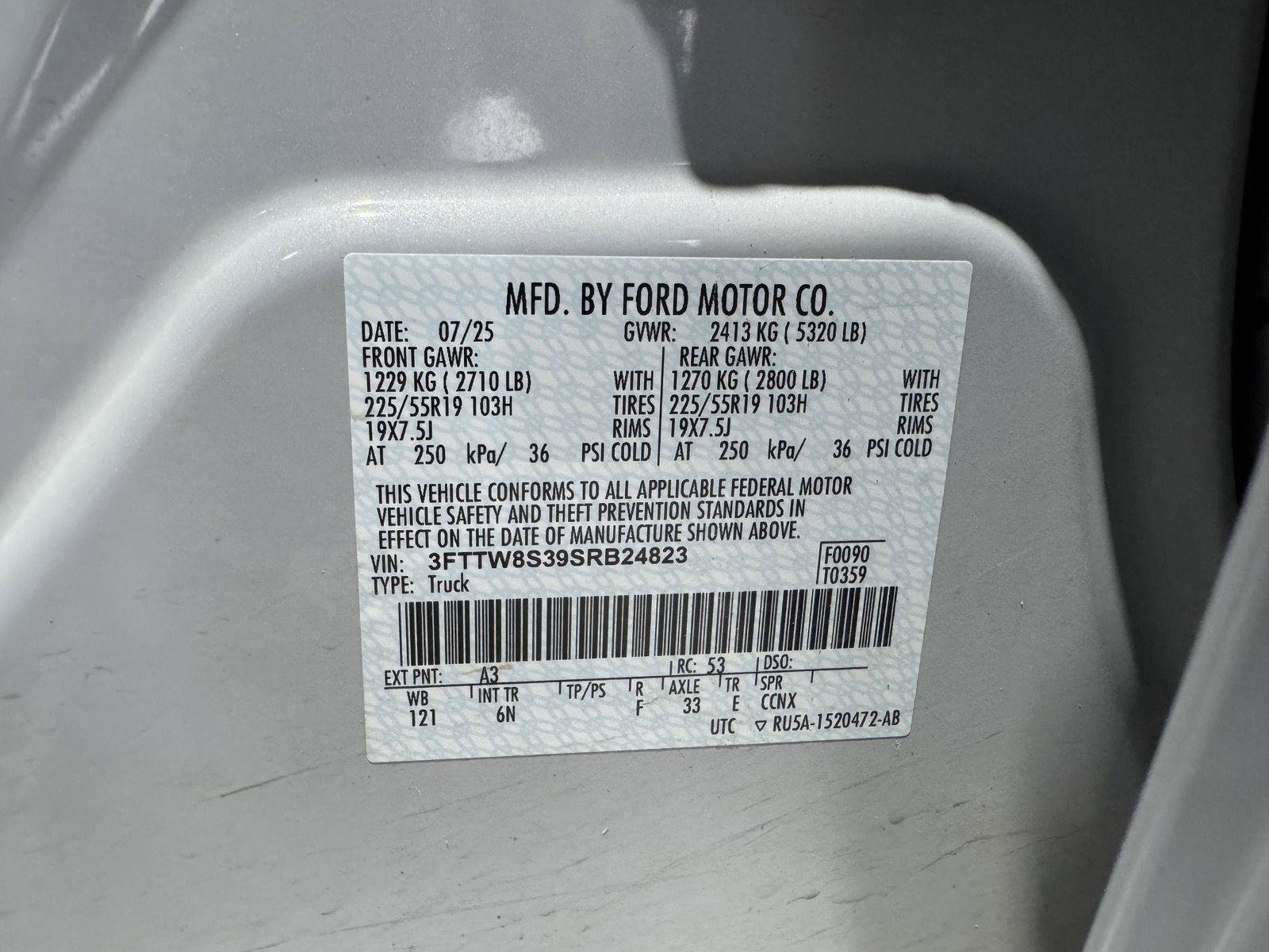 Certified 2025 Ford Maverick Lariat AWD/4WD image 35