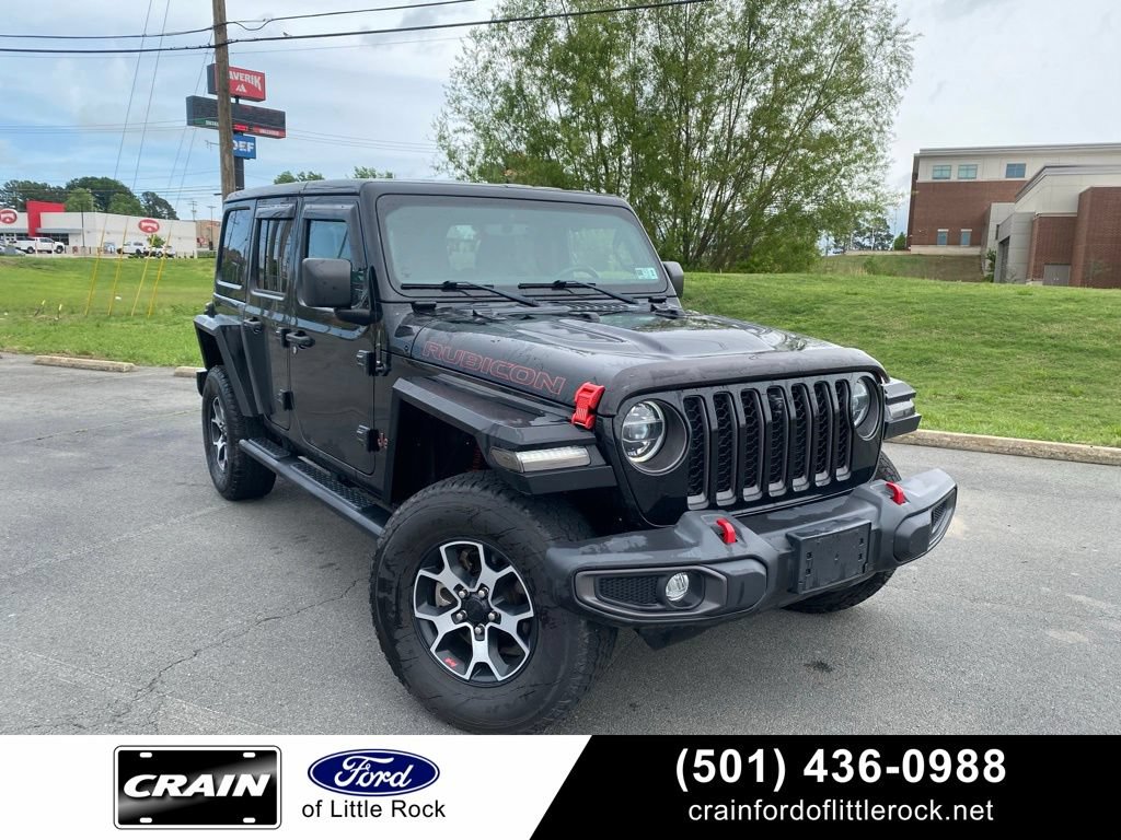 Used 2022 Jeep Wrangler Unlimited Rubicon w/ LED Lighting Group AWD/4WD image 1