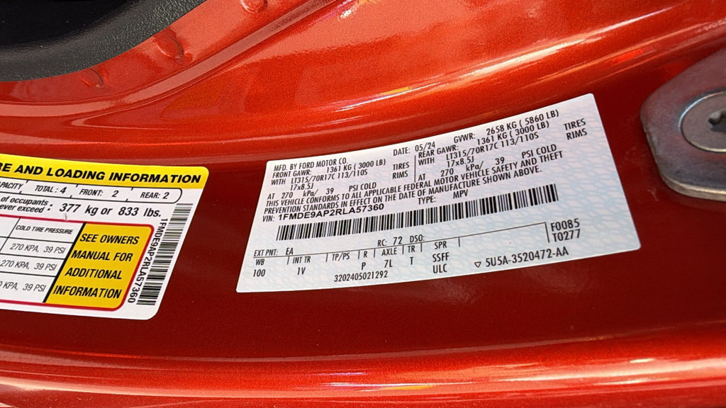 Certified 2024 Ford Bronco Badlands AWD/4WD image 28