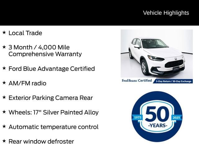 Used 2023 Honda HR-V LX image 9