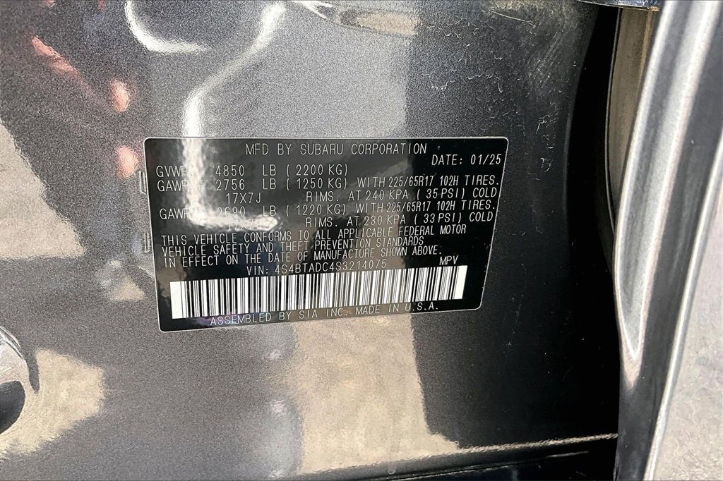 Used 2025 Subaru Outback Premium w/ Popular Package #1A image 35