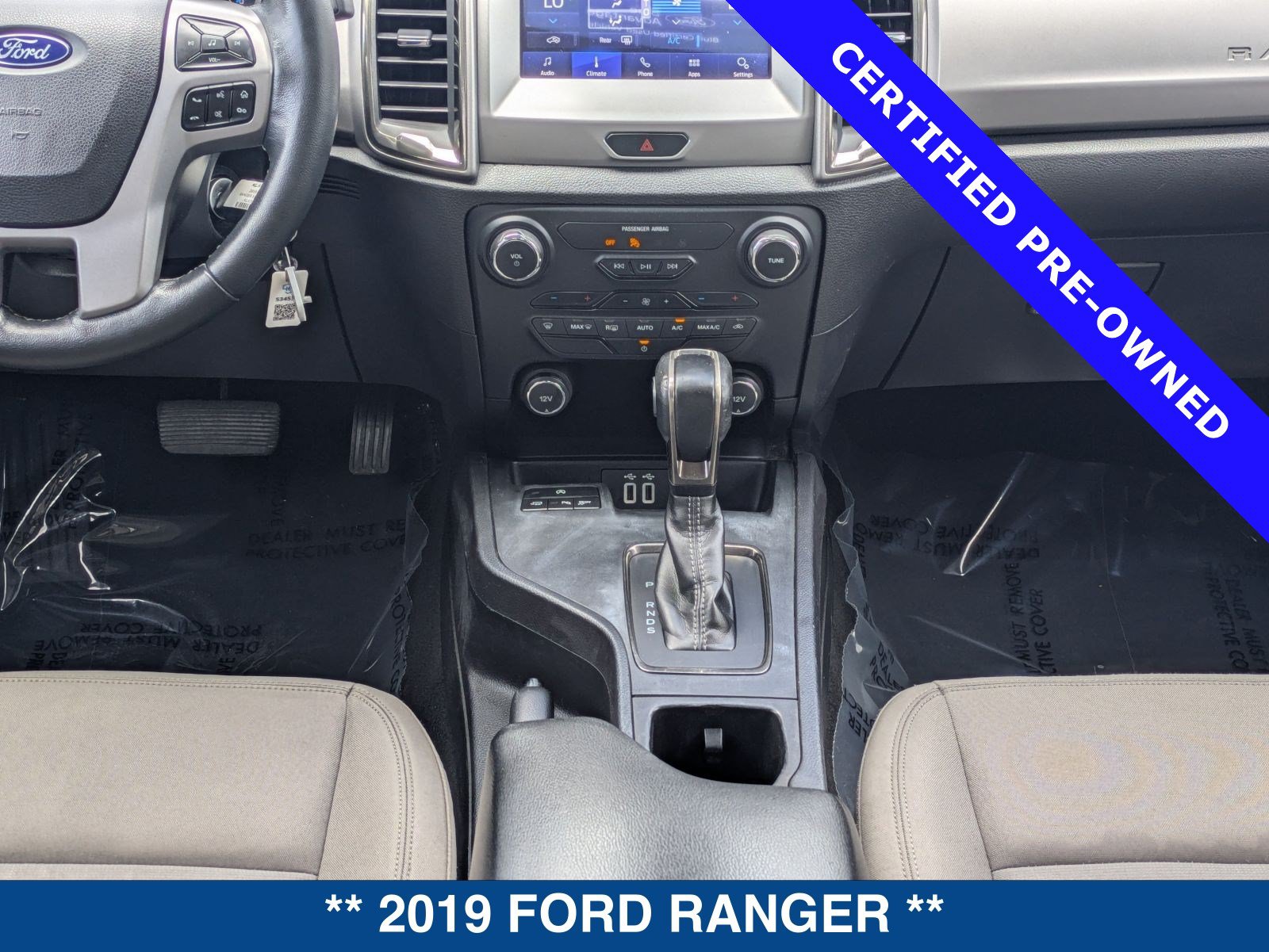 Certified 2019 Ford Ranger XLT w/ Equipment Group 301A Mid RWD image 24