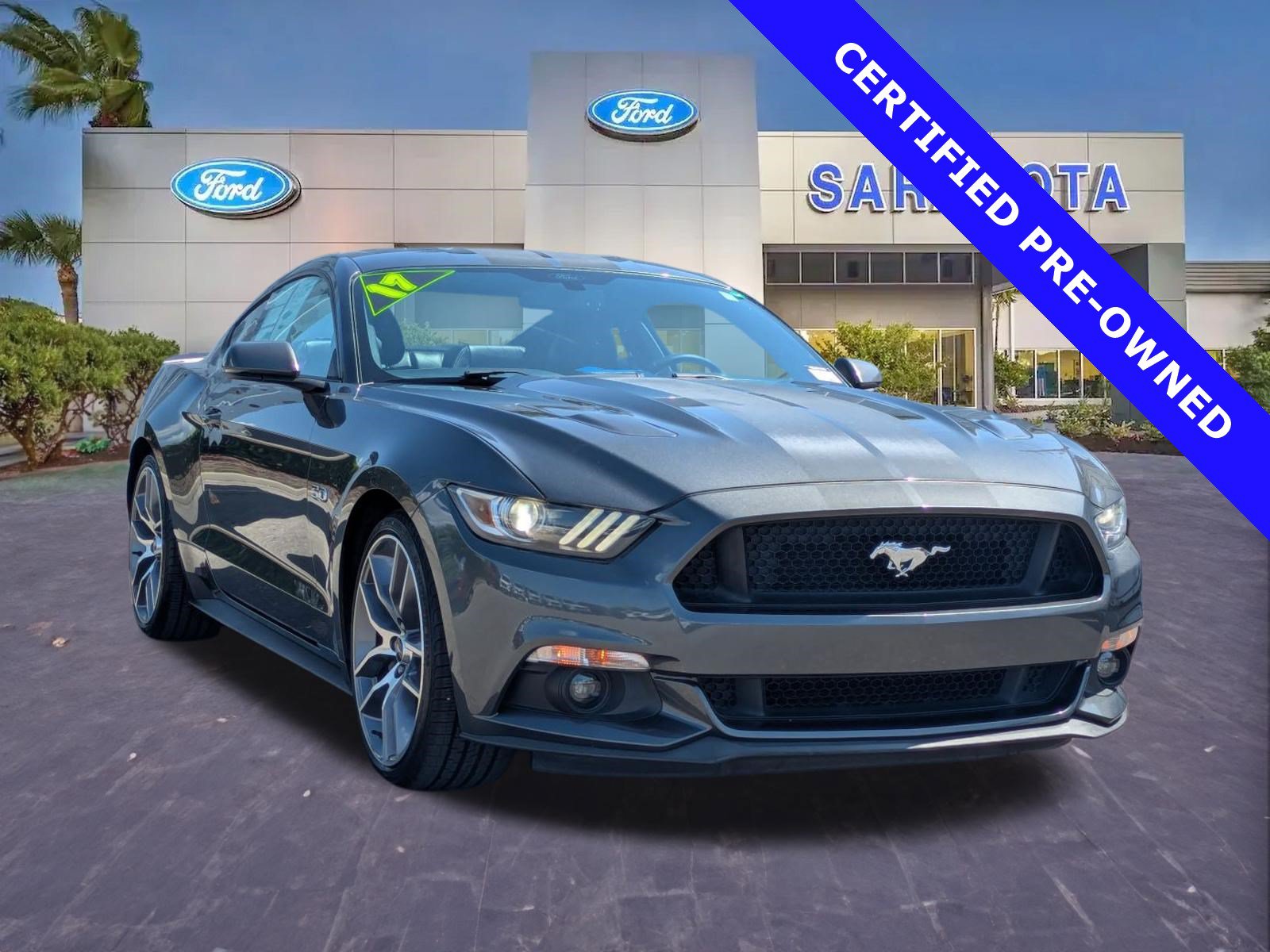 Certified 2017 Ford Mustang GT Premium w/ Equipment Group 401A RWD image 1