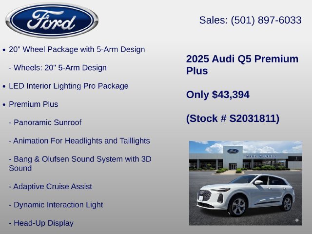 Used 2025 Audi Q5 Premium Plus AWD/4WD image 6