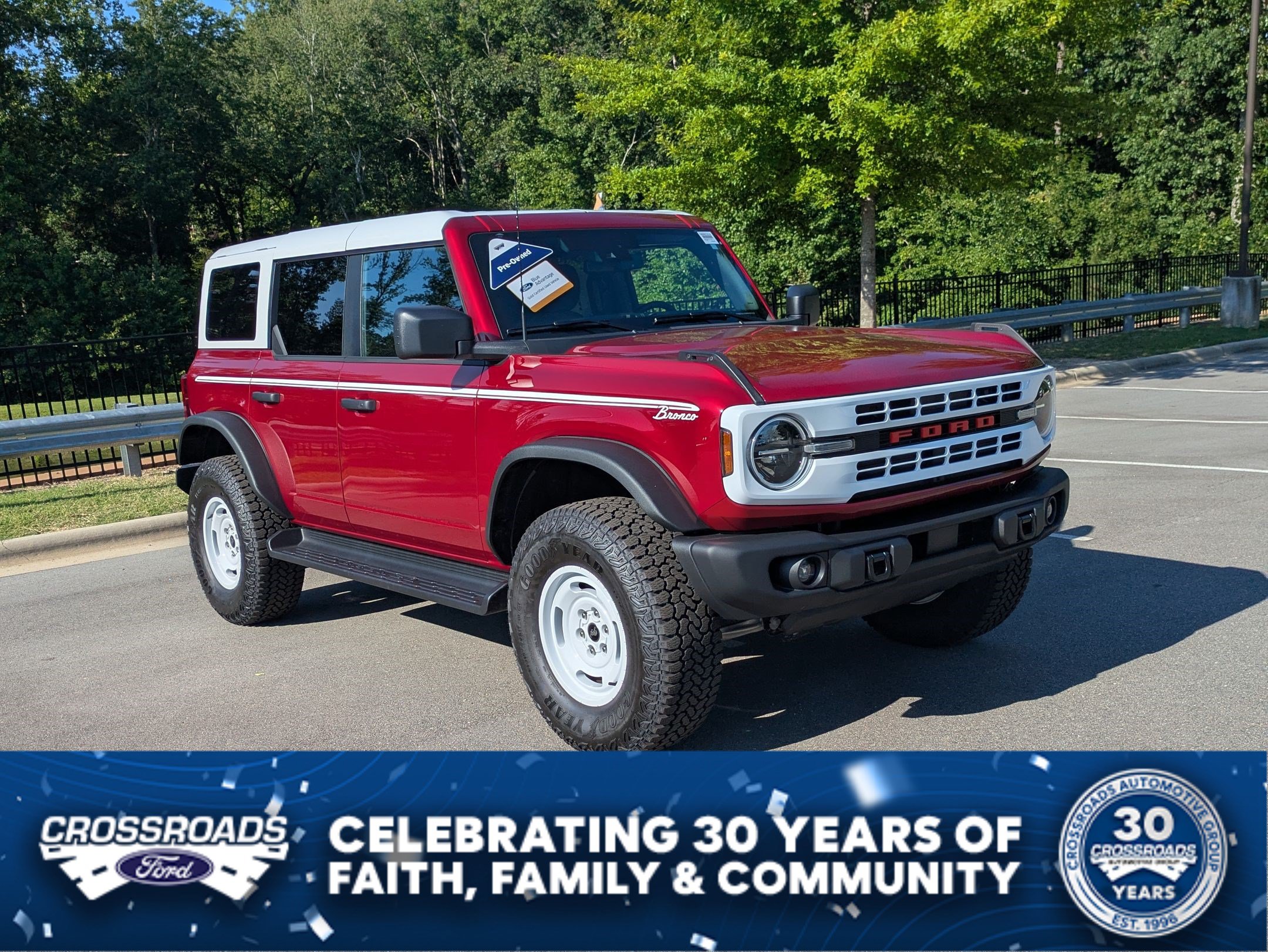 Certified 2025 Ford Bronco Heritage Edition