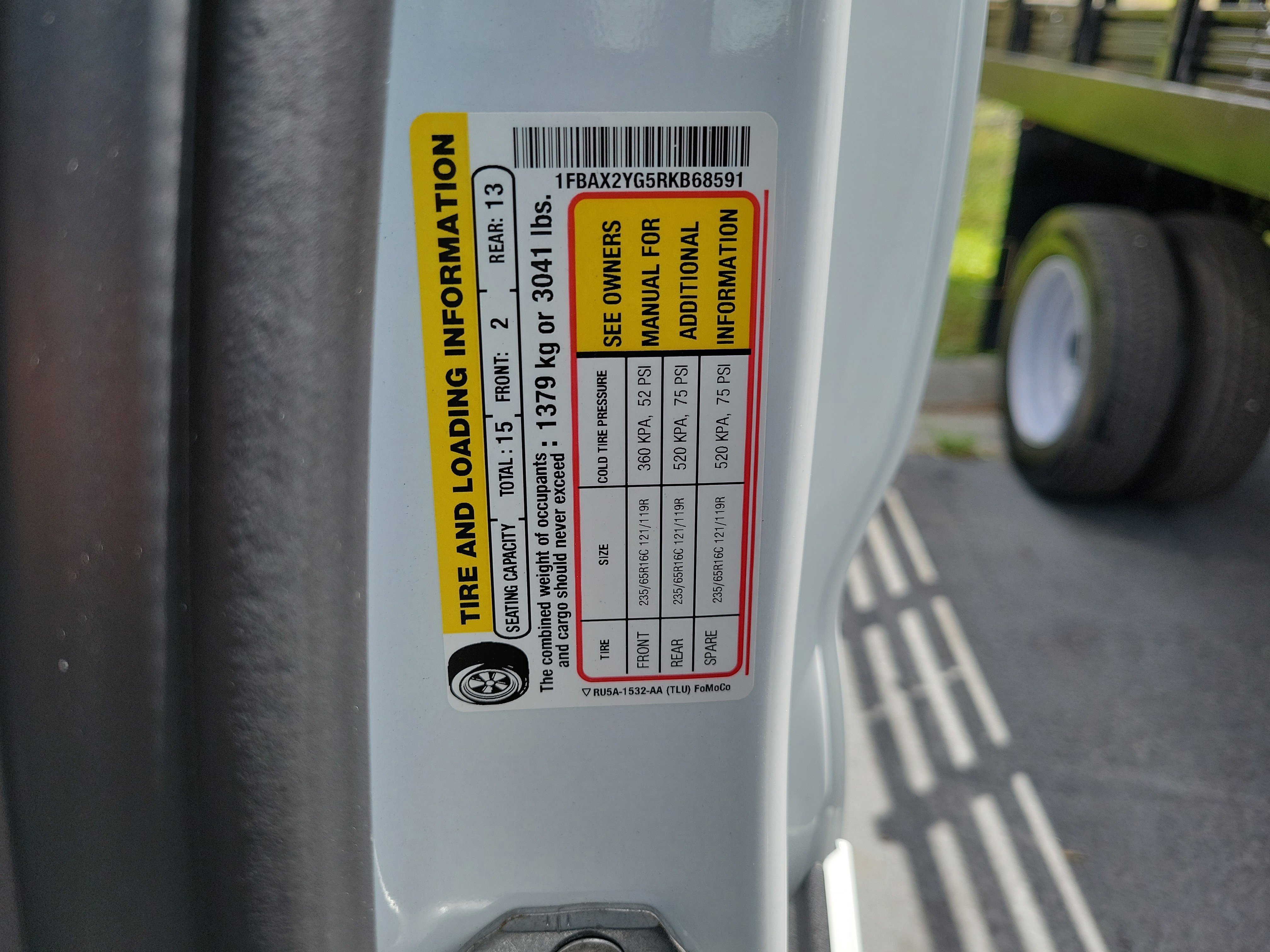 Certified 2024 Ford Transit 350 XL RWD image 30