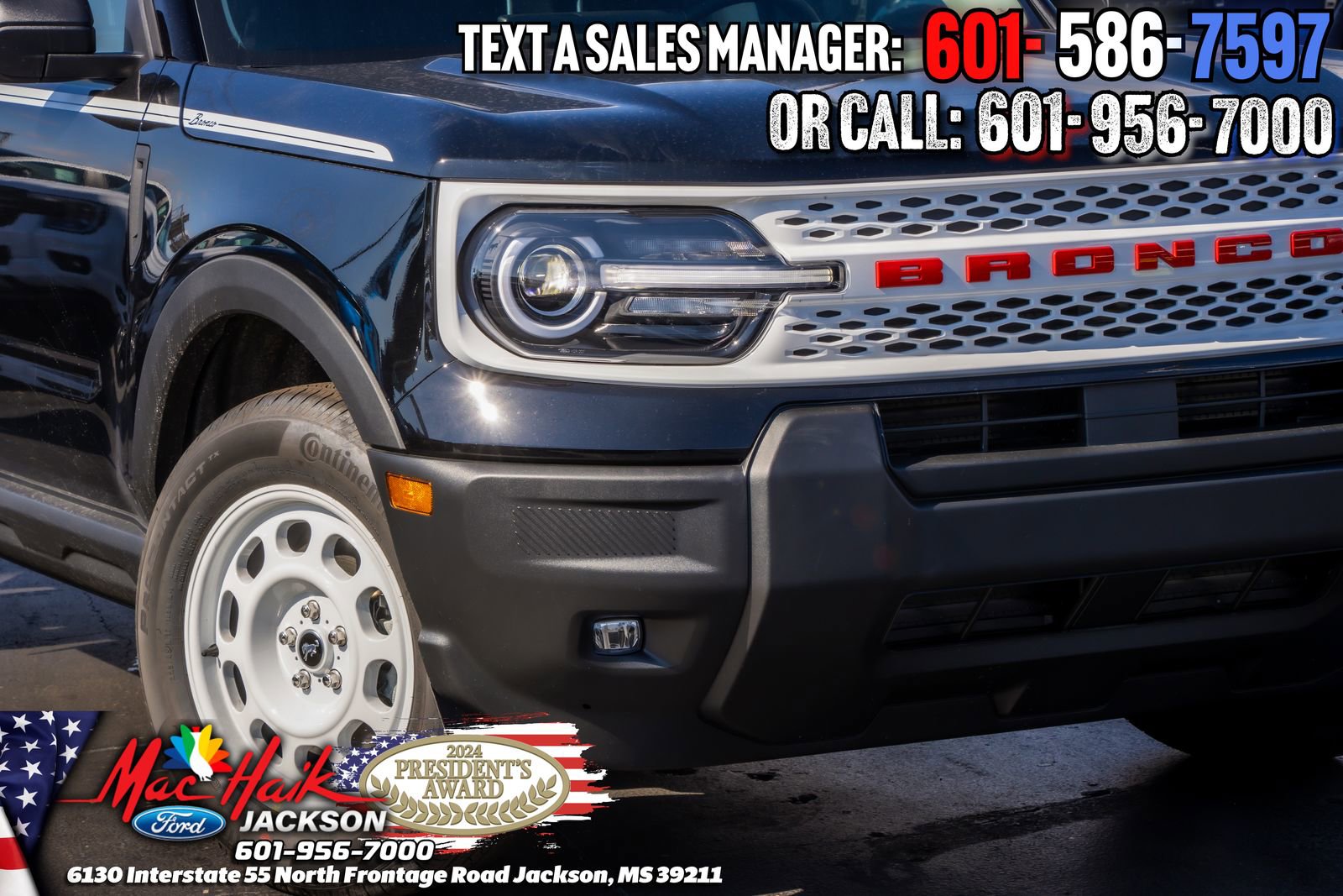 Certified 2025 Ford Bronco Sport Heritage w/ Convenience Package AWD/4WD image 32