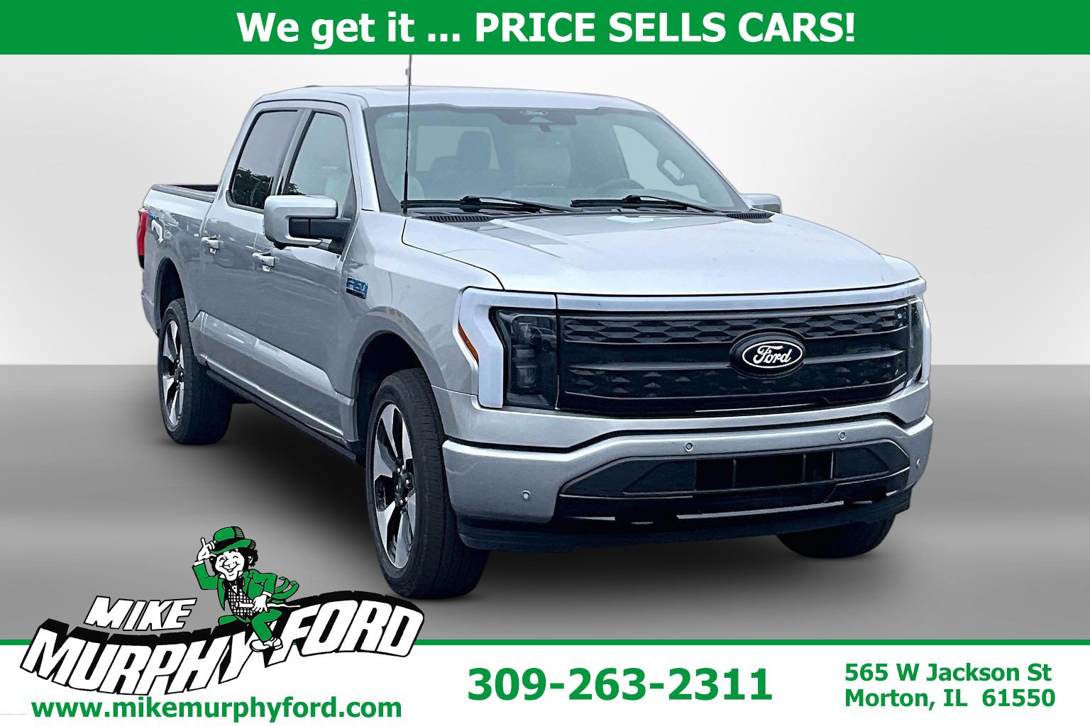 Certified 2025 Ford F150 Lightning Platinum
