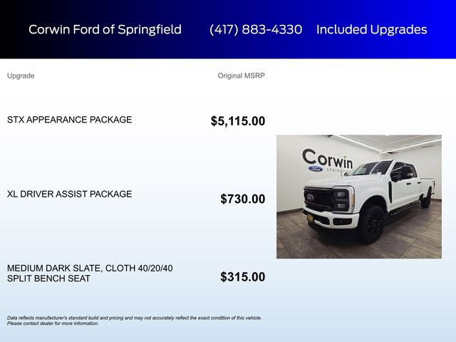 Certified 2023 Ford F250 XL w/ STX Appearance Package AWD/4WD image 6