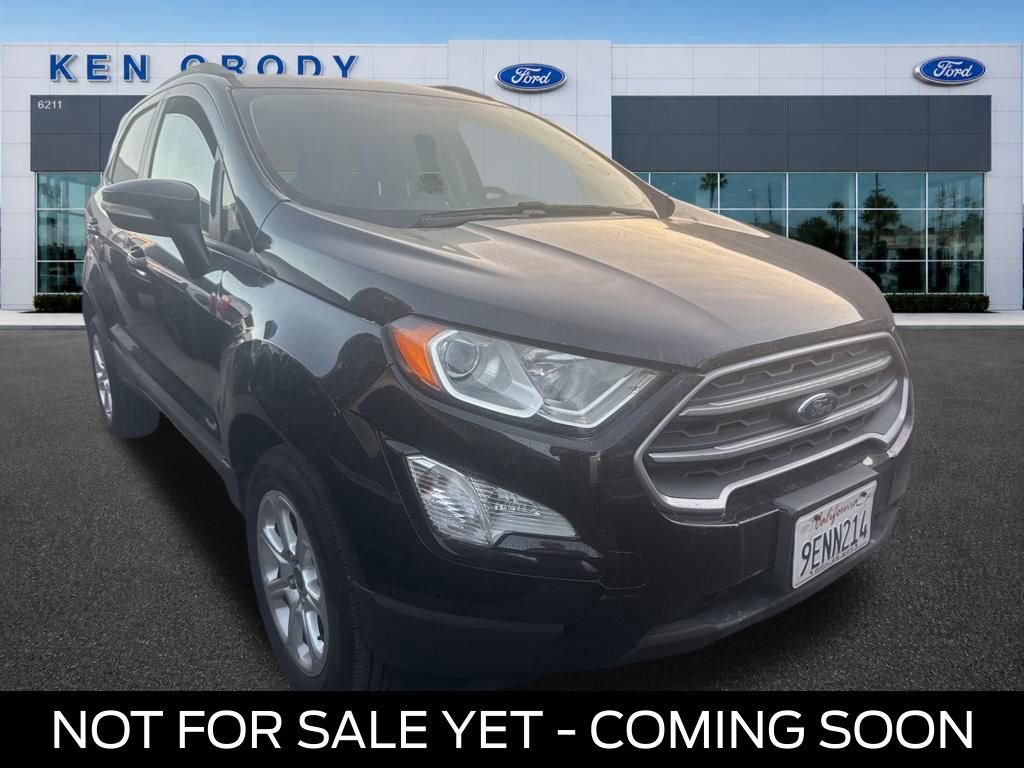 Certified 2019 Ford EcoSport SE