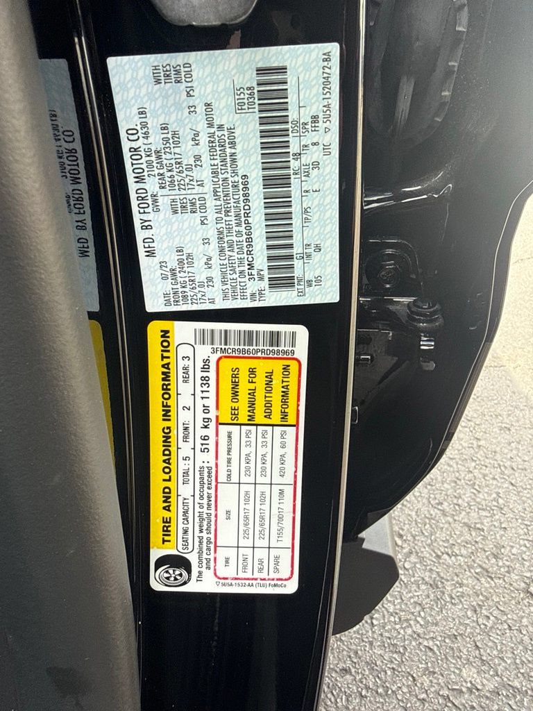 Certified 2023 Ford Bronco Sport Big Bend AWD/4WD image 53