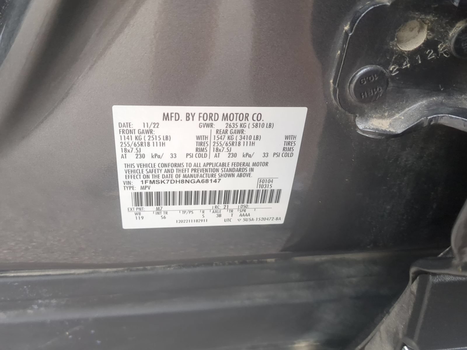 Certified 2022 Ford Explorer XLT w/ Equipment Group 202A RWD image 40