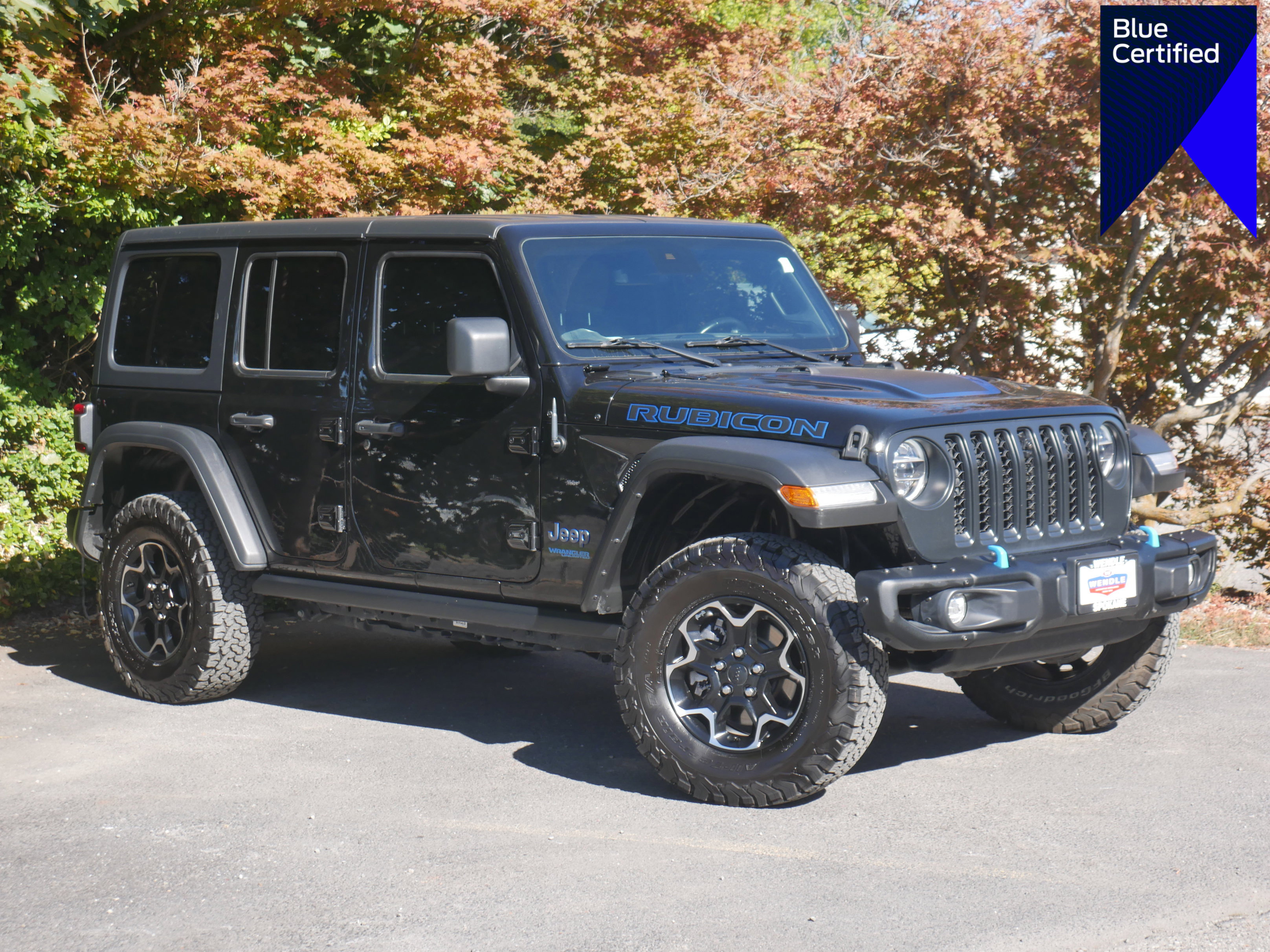 Used 2021 Jeep Wrangler Unlimited Rubicon 4xe w/ Steel Bumper Group