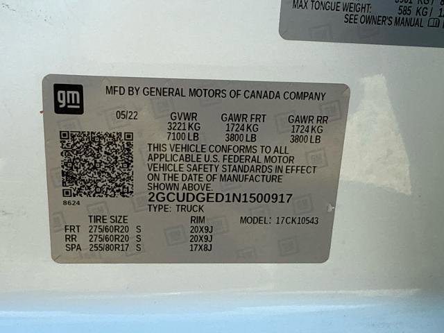 Used 2022 Chevrolet Silverado 1500 LTZ w/ LTZ Premium Package image 17