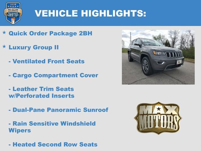 Used 2021 Jeep Grand Cherokee Limited w/ Luxury Group II AWD/4WD image 6