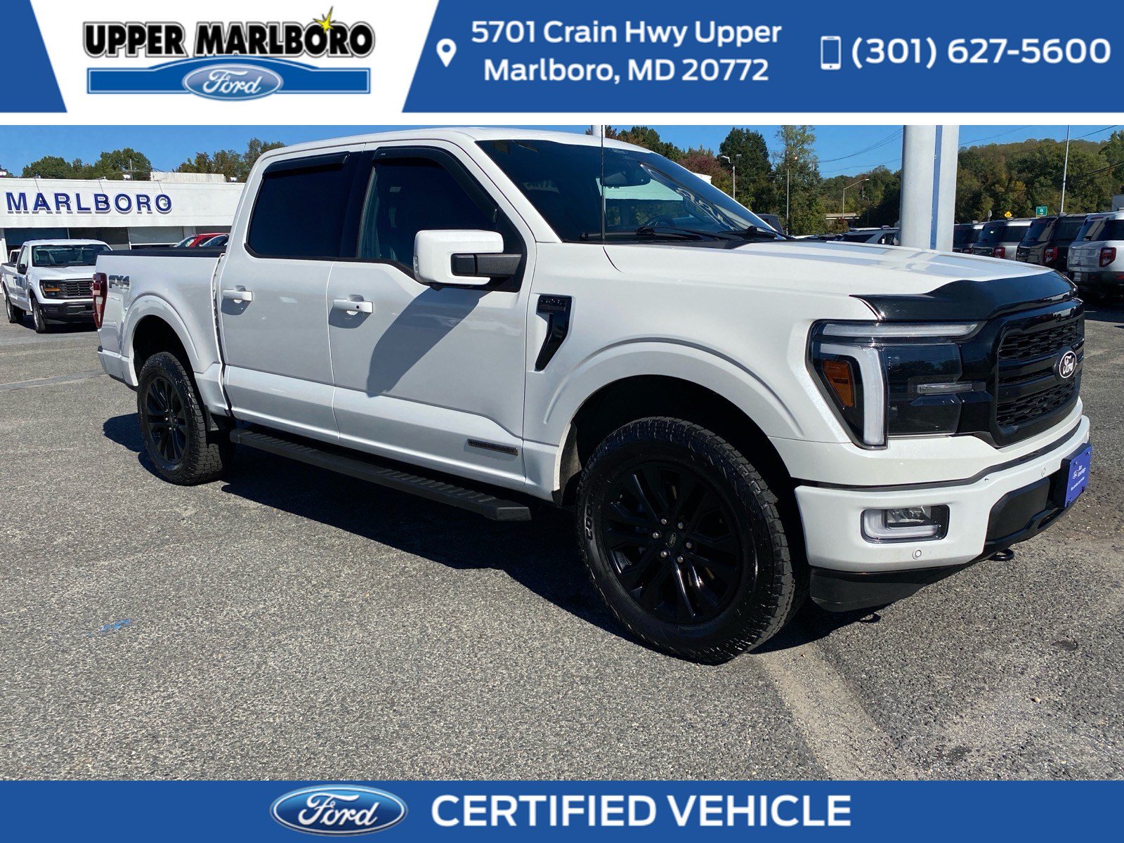 Certified 2024 Ford F150 Lariat w/ FX4 Off-Road Package