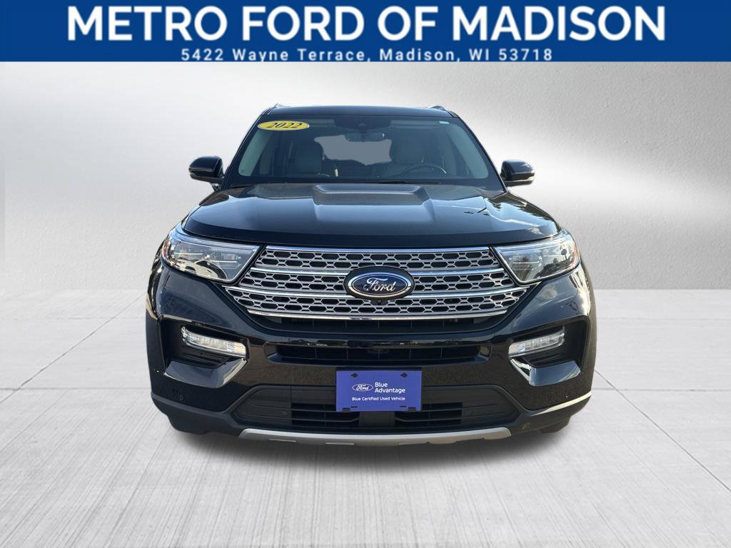 Certified 2022 Ford Explorer Limited w/ Hybrid Equipment Group 310A AWD/4WD image 8