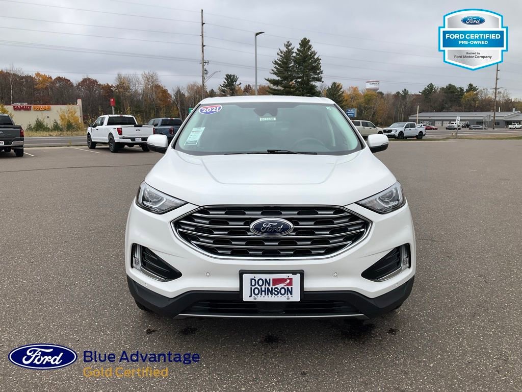 Certified 2021 Ford Edge Titanium w/ Class II Trailer Tow Package image 28