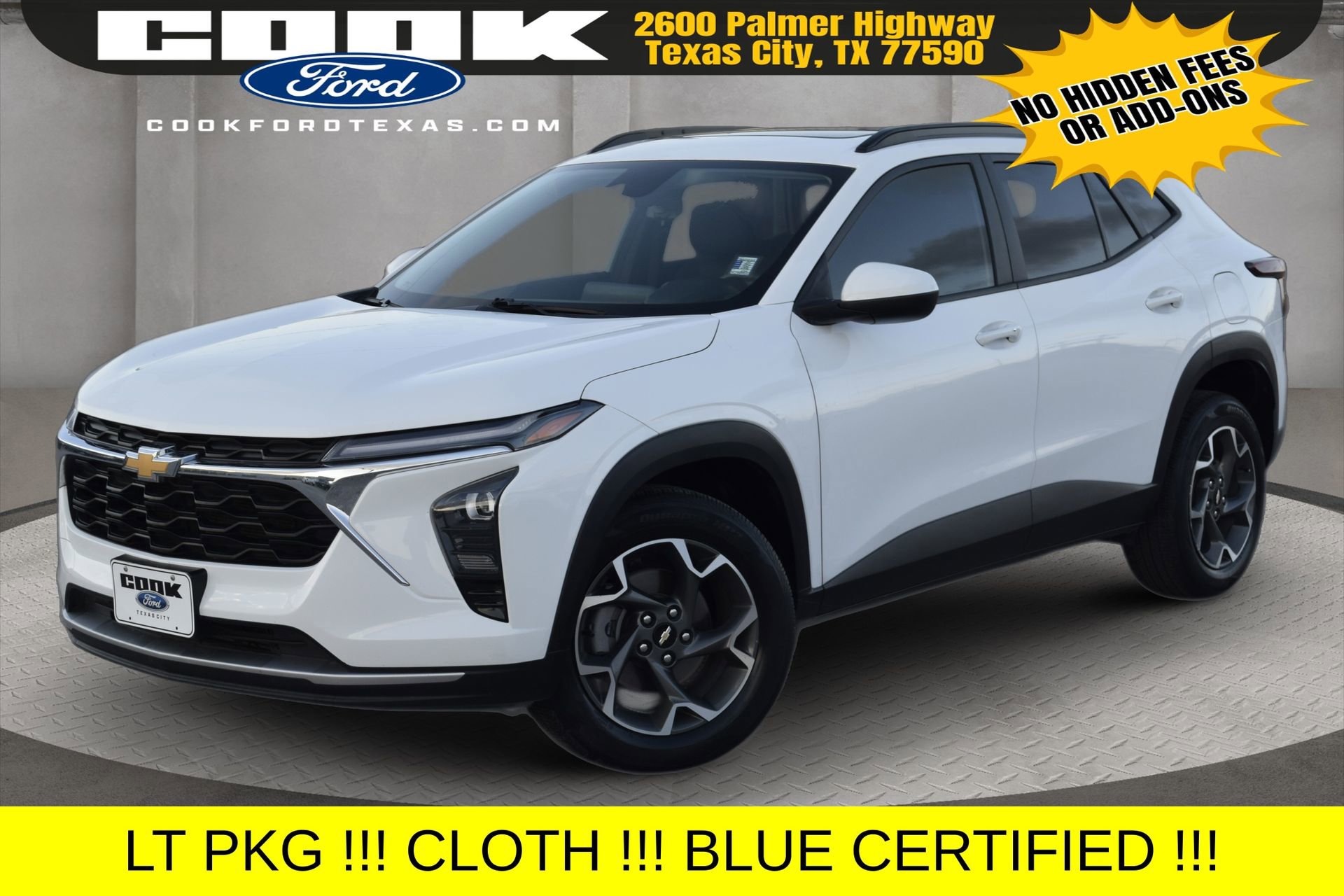 Used 2024 Chevrolet Trax LT w/ Sunroof Package