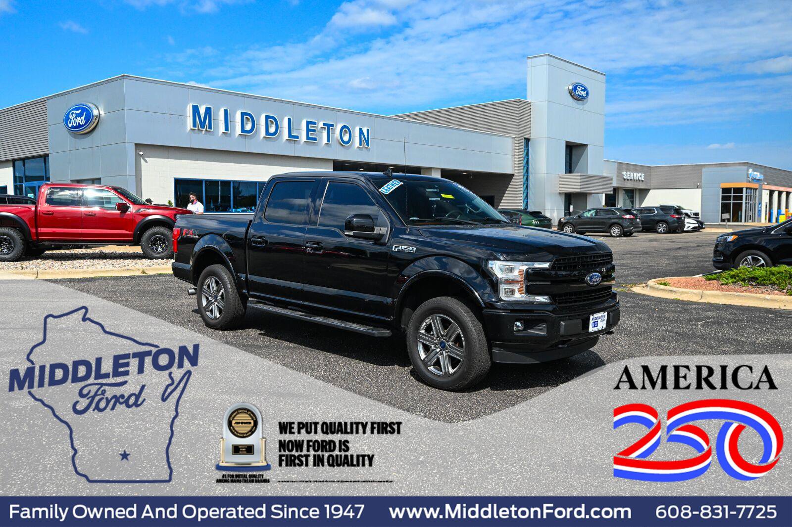 Certified 2018 Ford F150 Lariat w/ Equipment Group 502A Luxury