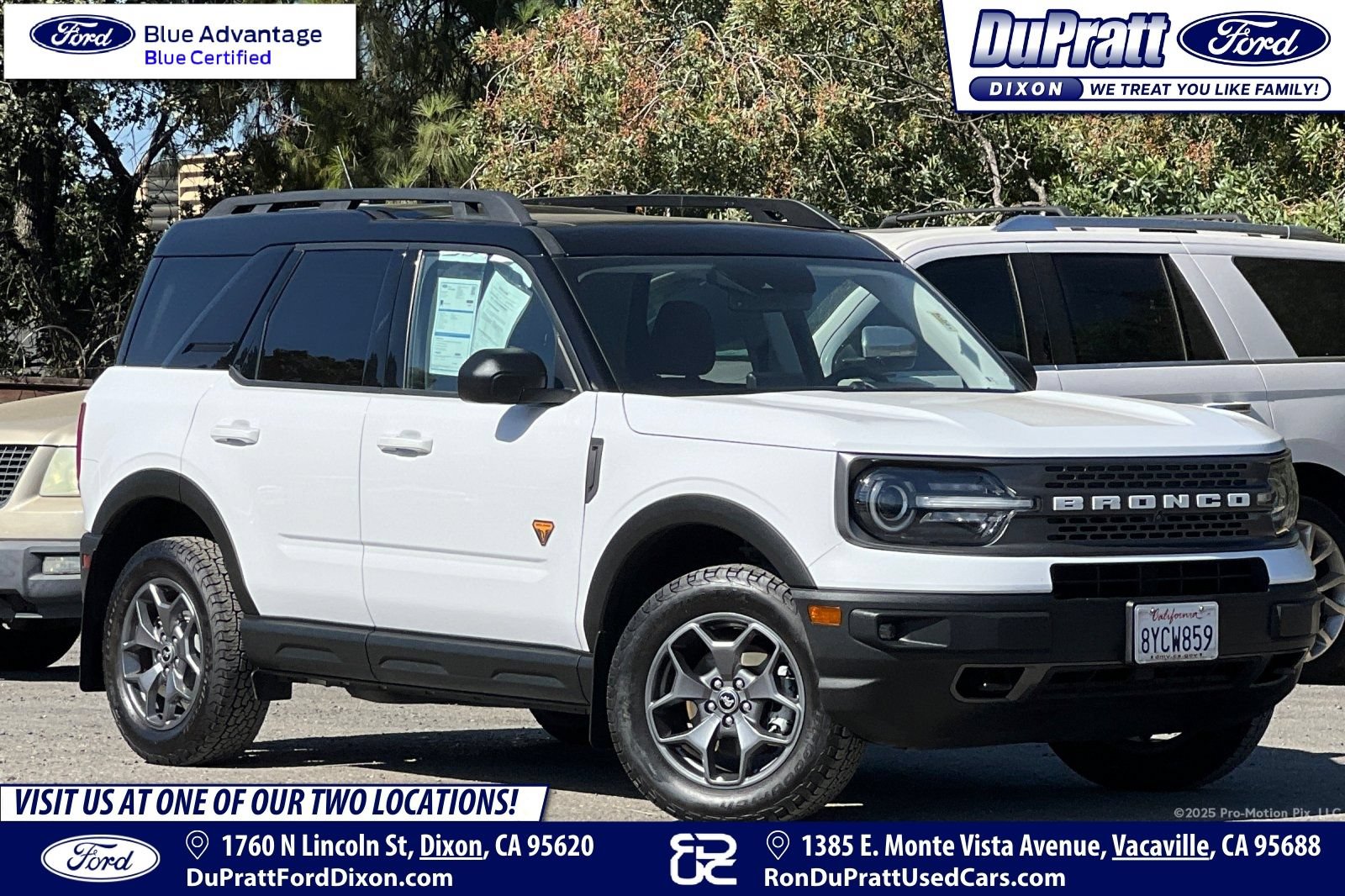 Certified 2021 Ford Bronco Sport Badlands w/ Badlands Package AWD/4WD image 1