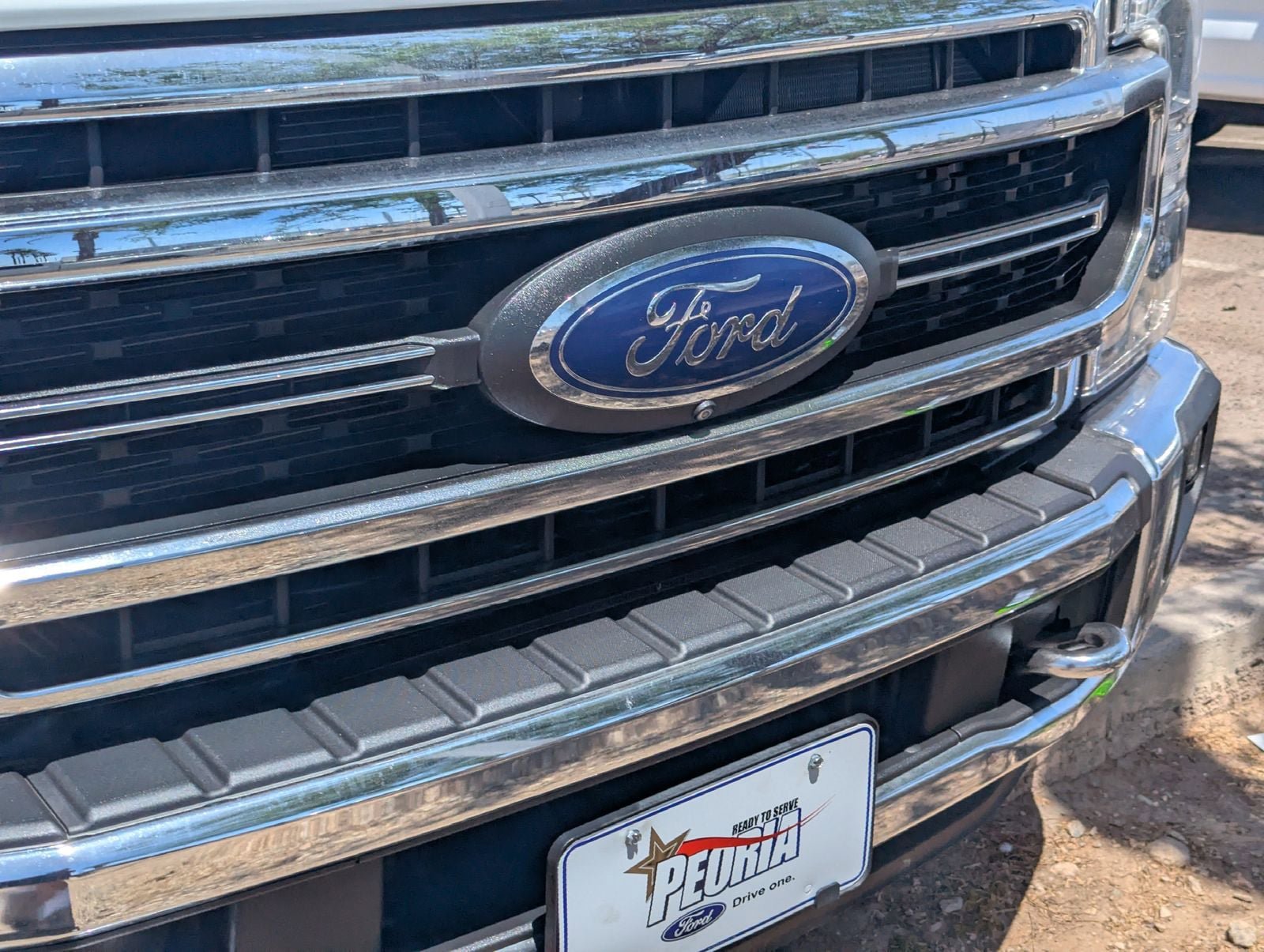 Certified 2021 Ford F250 Lariat w/ Chrome Package RWD image 4