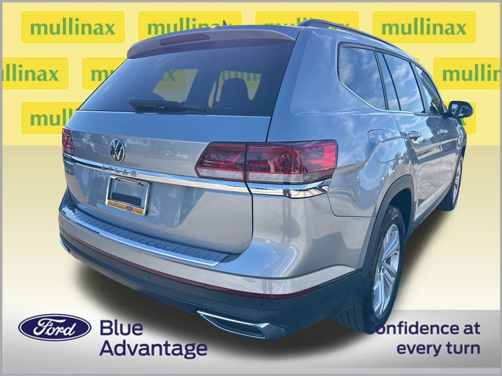 Used 2021 Volkswagen Atlas SE w/ Panoramic Sunroof Package image 3
